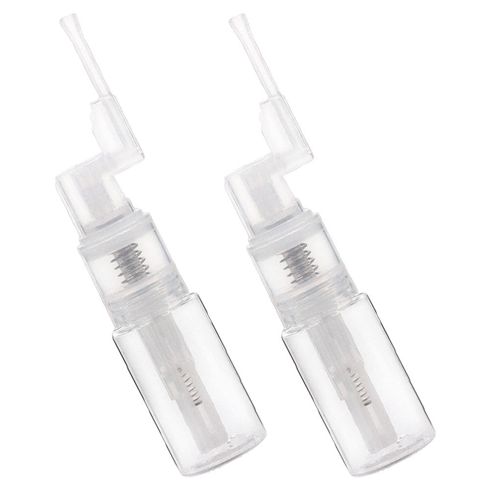 Misting Bottle Fine - 2 Stück Sprühflasche, tragbar, abnehmbar, transparent,