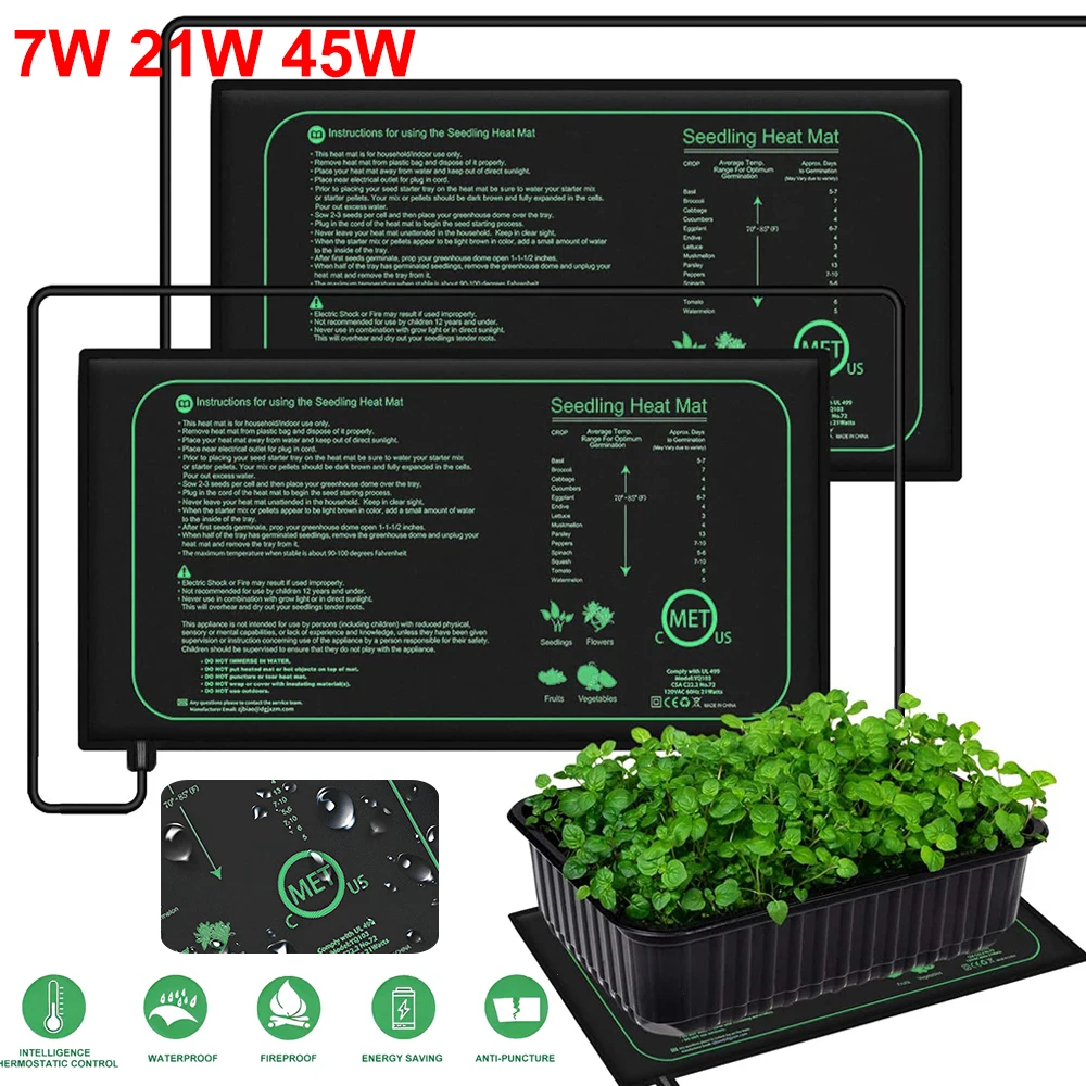 Rooting Gel Clone - 10/25/50CM Sämling Wärme Matte Zimmerpflanzen Keimung